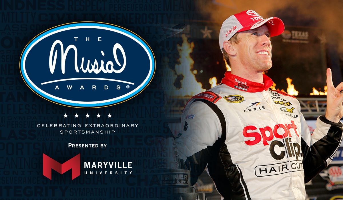 NASCAR DRIVER CARL EDWARDS TO BE HONORED AT MUSIAL AWARDS IN ST. LOUIS ON NOV. 18