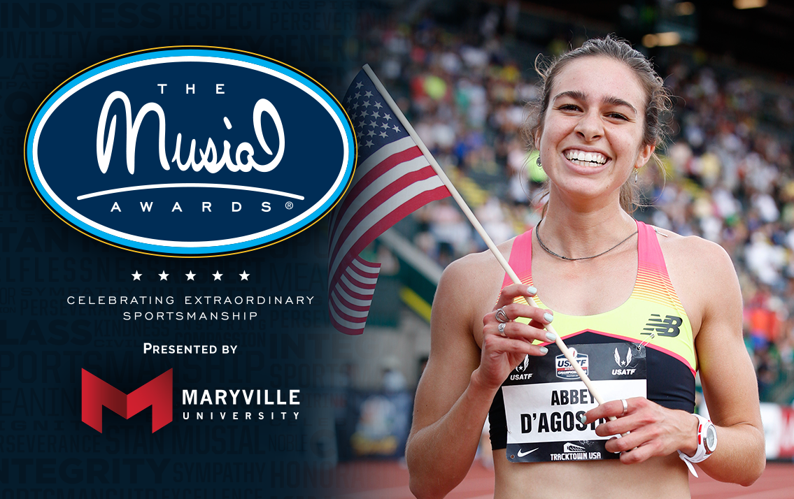 MUSIAL AWARDS TO HONOR AMERICAN RUNNER RESPONSIBLE FOR MEMORABLE ACT OF SELFLESSNESS AT RIO OLYMPICS