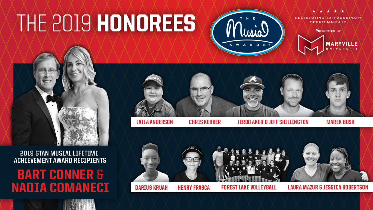 2019 MUSIAL AWARDS WINNERS ANNOUNCED