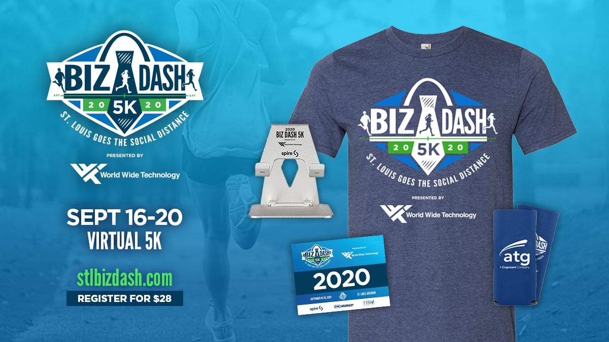 SPORTS COMMISSION GOES VIRTUAL FOR BIZ DASH 5K PRESENTED BY WORLD WIDE TECHNOLOGY