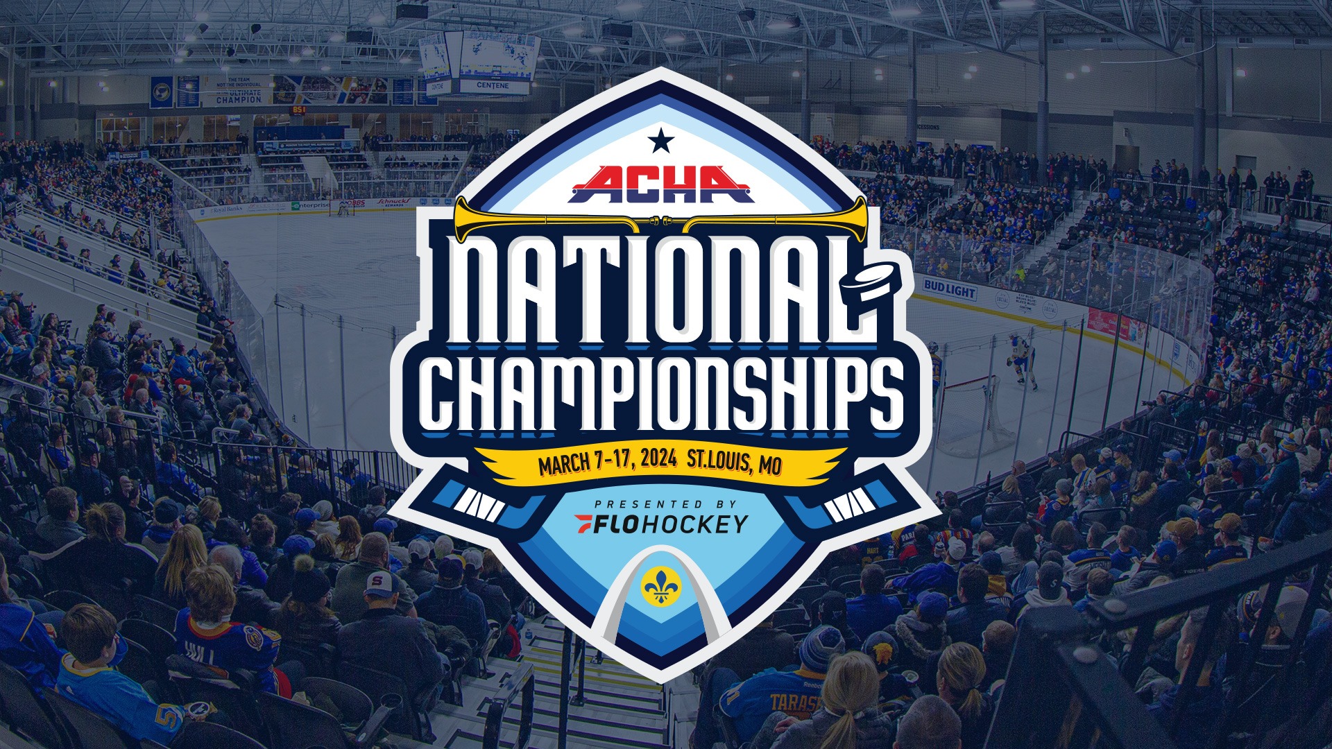 American Collegiate Hockey Association Chooses St. Louis As Site For ACHA National Championships In 2025, 2027, & 2028 – Plus Option For 2026