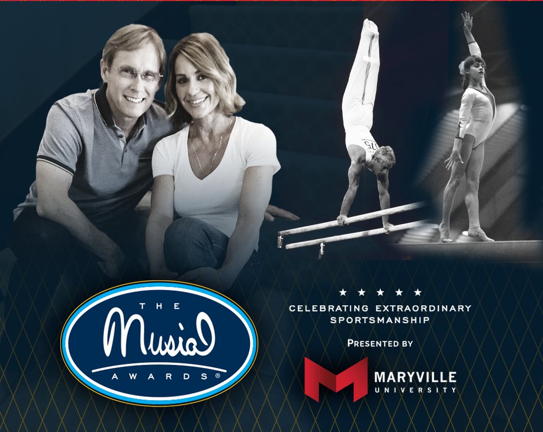 BART CONNER AND NADIA COMANECI TO RECEIVE MUSIAL LIFETIME ACHIEVEMENT AWARD FOR SPORTSMANSHIP