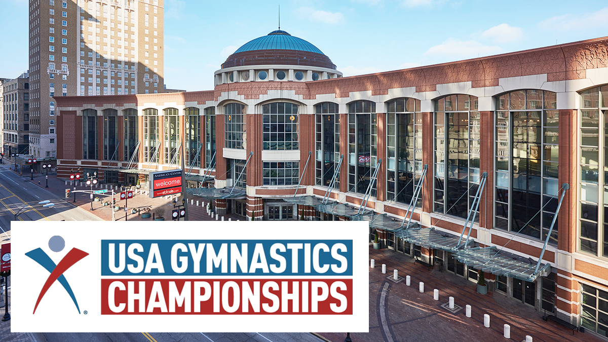 ST. LOUIS ADDS 2020 USA GYMNASTICS CHAMPIONSHIPS TO ITS SUMMER LINEUP