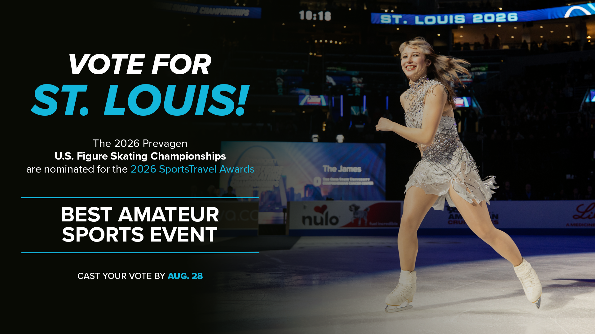 St. Louis’ 2026 U.S. Figure Skating Championships Nominated for National Award